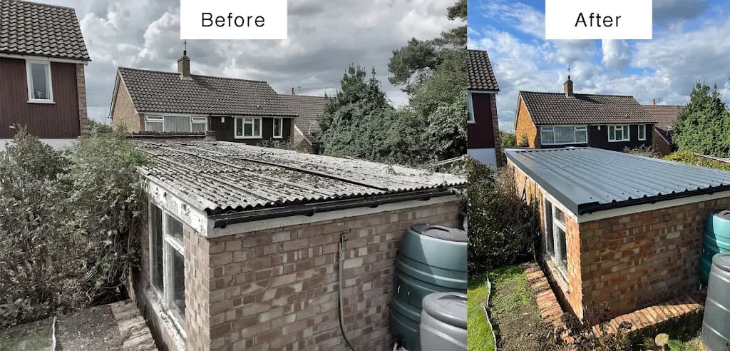 Garage Roof Removal & Dismantle in Ely
